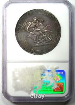 1818 Grande-bretagne Angleterre George III Crown Coin Certified Ngc Ms61 (bu Unc)