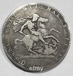 1819 Grande-bretagne 1 Crown Silver Coin