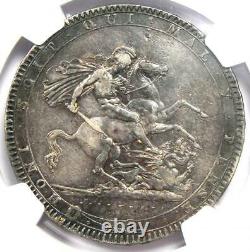 1819 Grande-bretagne Angleterre George III Crown Coin Certifié Ngc Xf Détails (ef)