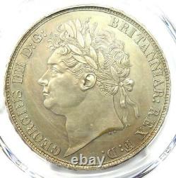 1822 Grande-bretagne Angleterre George IV Crown Coin. Pcgs Détail Non Circulé Unc Ms