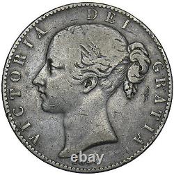 1844 Crown (cinquefoil Stops) Victoria British Silver Coin