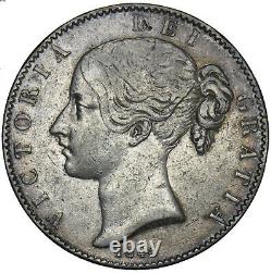 1844 Crown (ciquefoil Stops) Victoria British Silver Coin Nice