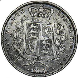 1845 Couronne Victoria British Silver Coin Nice