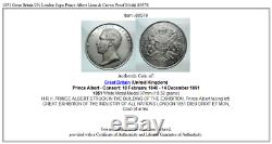 1851 Grande-bretagne Uk London Expo Prince Albert Lions & Crown Preuve Médaille I80576