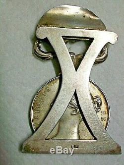 1854 Grande-bretagne Victoria Argent Service De Guerre Crimée Médaille Bureau Affichage Piece