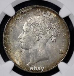 1883 Grande-Bretagne Demi-Couronne NGC MS 64 1/2C