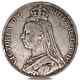 1887-1892 Grande-bretagne 1 Crown Victoria Jubilee Silver Coin Cull Asw 0.8409 Oz
