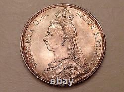1887 Grande-Bretagne Victoria Couronne du Jubilé d'or Choix Non Circulée