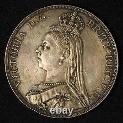 1888 Grande-Bretagne Couronne en argent Date clé Livraison gratuite aux États-Unis