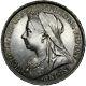 1894 Lviii Crown Victoria British Silver Coin V Nice
