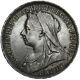 1896 Lx Crown Victoria British Silver Coin Nice