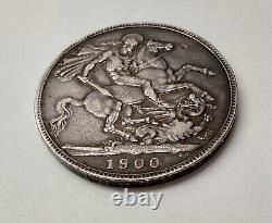 1900 Grande-Bretagne Reine Victoria 5 Shillings/1 Couronne LXIV