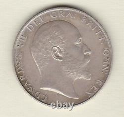 1902 Matt Proof Edward VII Silver Half Crown In Near Mint Condition (en)