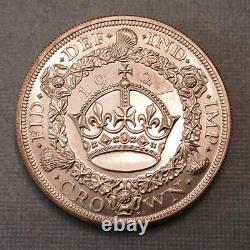 - 1927 Grande-bretagne Silver Crown George V Proof Numéro Seulement 15 000 Minted