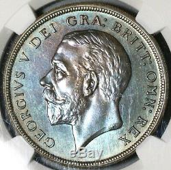 1927 Ngc Pf 65 Couronne De La Couronne George V Grande-bretagne Proof Coin 15k (16011702d)