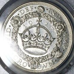 1927 PCGS PR 64 Couronne George V Grande-Bretagne Preuve Wreath Pièce en argent 23020501C