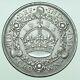 1928 George V Wreath Crown, Pièce D'argent Britannique Seulement 9034 Struck Gvf+