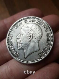 1933 King George V Couronne D’argent Couronne Non Circulée Condition