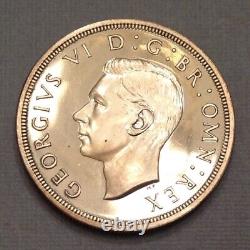 1937 Grande-Bretagne Preuve Couronne en argent George VI