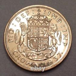 1937 Grande-Bretagne Preuve Couronne en argent George VI
