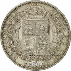 # 481235 Grande-bretagne, Victoria, 1/2 Crown, 1889, Londres, Au (50-53), Argent