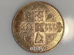 55 Magasin de pièces Watanabe 1847 Queen Victoria de Grande-Bretagne Couronne gothique en argent