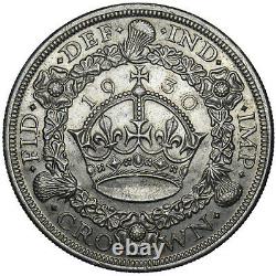 Couronne 1930 George V British Silver Coin V Nice