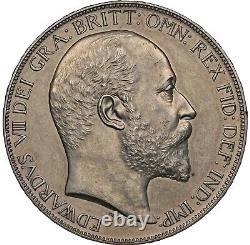 Couronne de preuve mate de 1902 NGC PR-62 du roi Edward VII Grande-Bretagne Pièce en argent