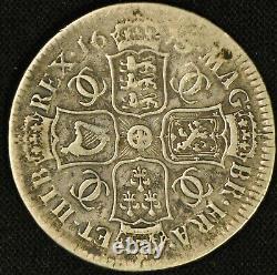 Grande Bretagne 1679 Demi-couronne Charles II