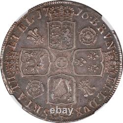 Grande-Bretagne 1716 George I Couronne en argent NGC AU-58 SOUS-ÉVALUÉE ! RARE