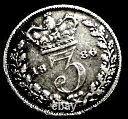 Grande-Bretagne 1816-1898 Lot de 15 pièces du XIXe siècle. 925 et bronze LIVRAISON GRATUITE