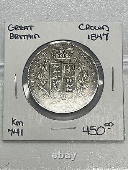 Grande-Bretagne 1847 Couronne KM# 741