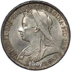 Grande-Bretagne 1898 Monnaie en argent d'une couronne KM #783