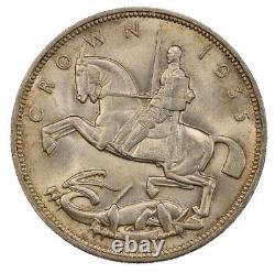 Grande-Bretagne, 1935 George V Couronne. PCGS MS 64. 715 000 frappes