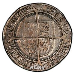 Grande Bretagne. Angleterre. Edward Vi. 1552 Couronne, Pcgs F15. Couleur De Charme