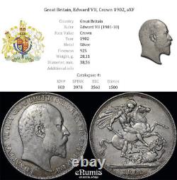 Grande-Bretagne, Edward VII, Couronne 1902, aXF