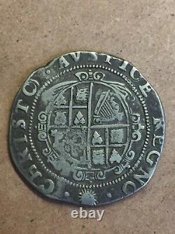 Grande-bretagne 1625-49 Charles I 2/6 Demi-couronne S2778 Gf