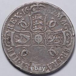 Grande-bretagne 1682 Tricesimo Qvarto Crown Charles II S-3359 World Silver Coin