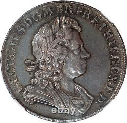 Grande-bretagne 1716 George I Crown Ngc Au-53 Valeur Catalogue Élevée