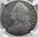 Grande-bretagne 1750 Uk King George Ii Argent Demi-couronne Anglaise Coin Ngc I81747