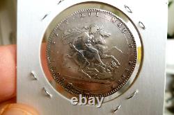 Grande-bretagne 1820 Roi Couronne George III Silver Sterling 28,00 Grams