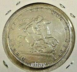 Grande-bretagne 1820 Roi Couronne George III Silver Sterling 28,00 Grams
