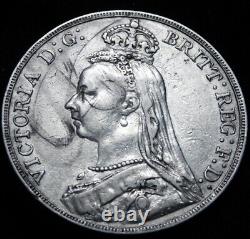 Grande-bretagne 1889 Couronne D'argent 2210-419