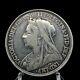 Grande-bretagne 1897 Lx Silver Crown Coin Queen Victoria Km#783 (rare Lx)