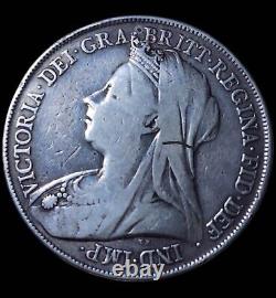Grande-bretagne 1899 LXII Silver Crown Reine Victoria