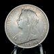 Grande-bretagne 1900 Lxiv Silver Crown Coin Queen Victoria Km#783 (rare Lxiv)