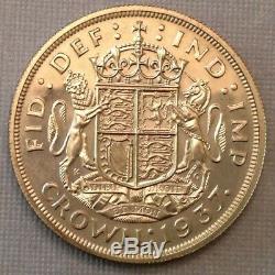 - Grande-bretagne 1937 Une Médaille D'argent De La Couronne George VI Preuve