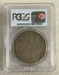 Grande-bretagne Angleterre 1716 George I Crown Pcgs Vf30 Spécimen Rare