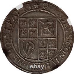 Grande-bretagne James I Shilling D'argent (1611-1612) Ngc Xf-45 Excellent Portrait