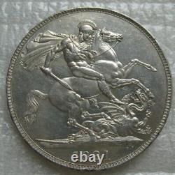 Grande-bretagne Royaume-uni George IV Crown 1821 Silver Coin St. George Slaying Dragon